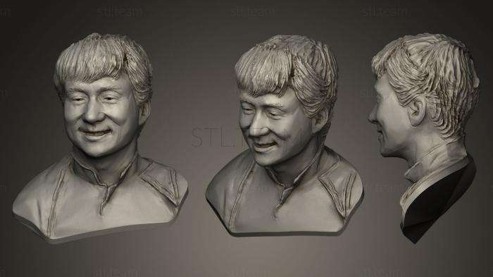 3D модель Джеки Чан (STL)